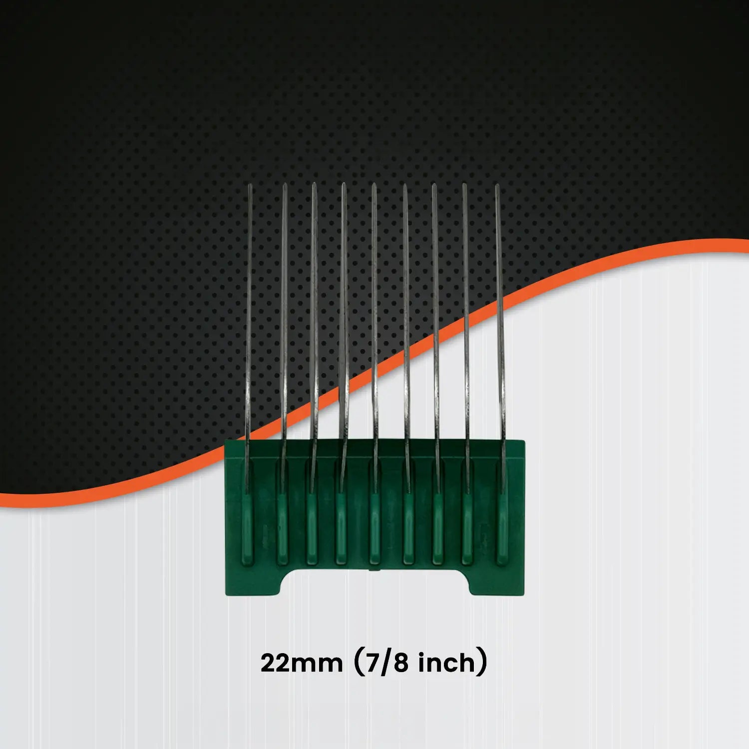 Eight Piece Guard Comb Set (Adjustable Blade Compatible) by VUNRO