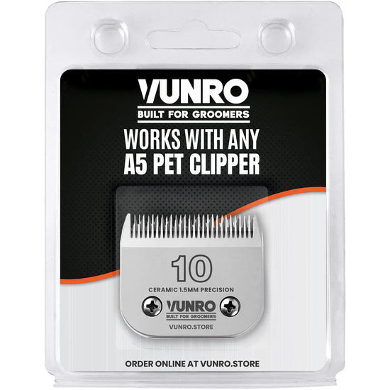 Full Set of Ceramic Clipper Blades with SuperZirconia Cutters by VUNRO