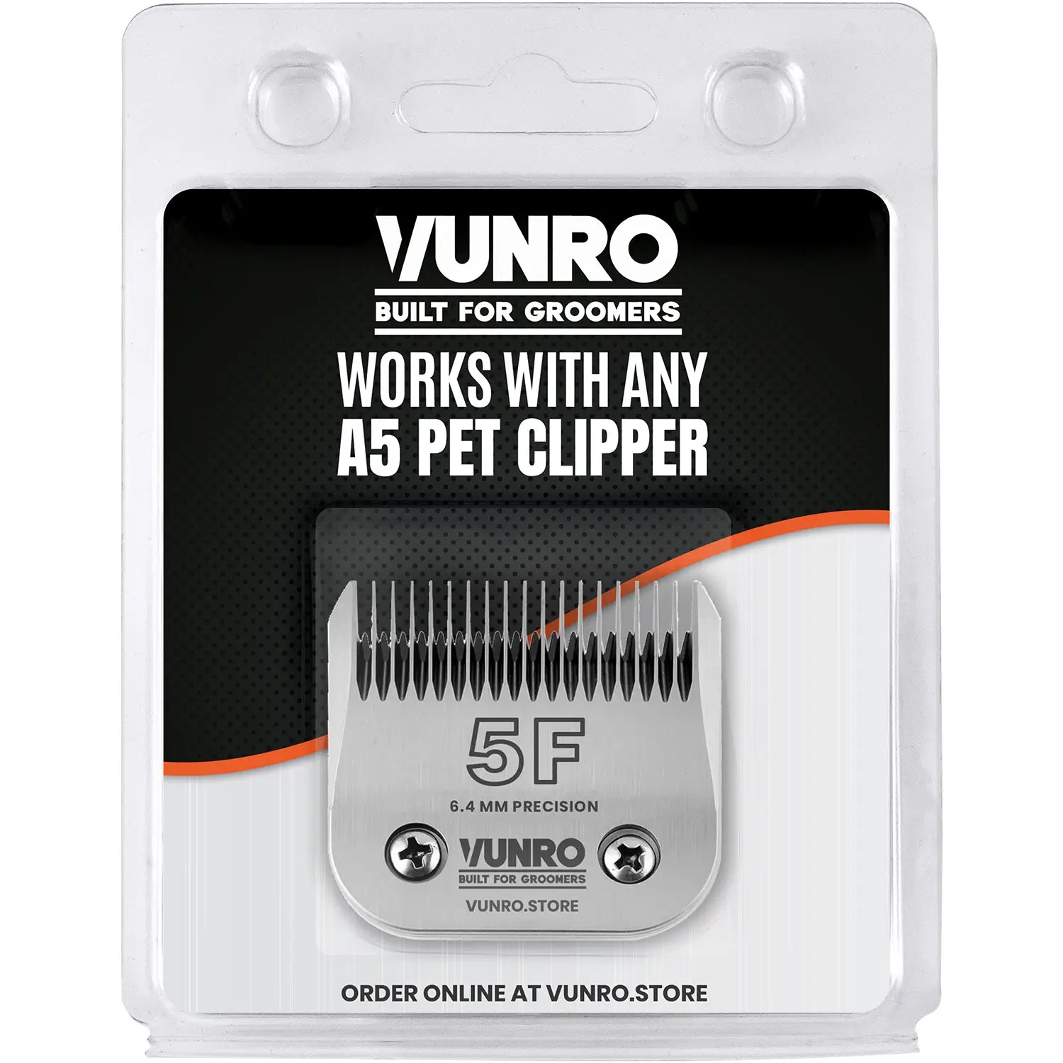 5F Dog Clipper Blade (6.4 mm) by VUNRO